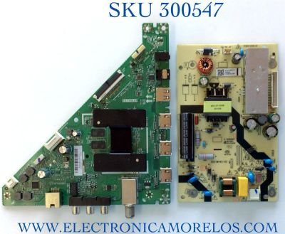 KIT DE TARJETAS PARA TV INSGINIA / NUMERO DE PARTE MAIN	515YT9500M01 / TD.T950.67 / 536D2368CH51 / FUENTE TV3211-ZC02-01 / E021M442-G2 / E021M442-F2 / E168066 / 303C3211063 / PANEL V236BJ1-P01 / DISPLAY PT236AT02-4 / PN238CT01-1 / MODELO NS-24DF310NA21